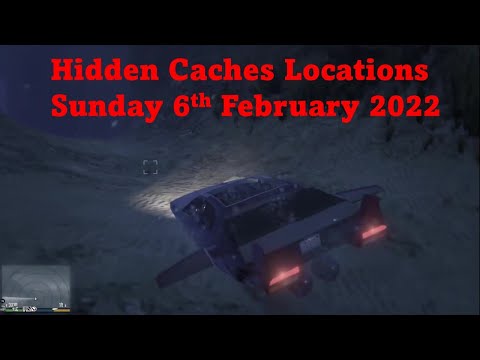 Hidden Caches Locations GTA Online Daily Collectible Sunday 6th February 2022