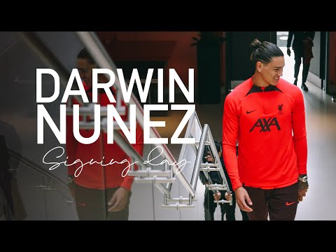 Darwin Nunez media day vlog | Behind the scenes at the AXA Training Centre