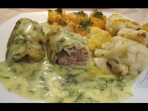 Delicious dill sauce not only for cabbage rolls