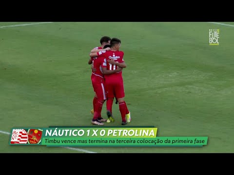 Gol de Náutico 1 x 0 Petrolina pelo Pernambucano 2023