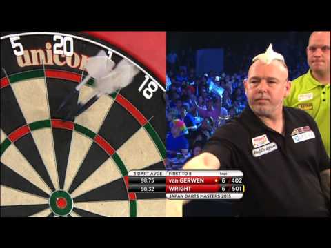 Darts-Japan Masters [2015] van Gerwen v Wright (SF)