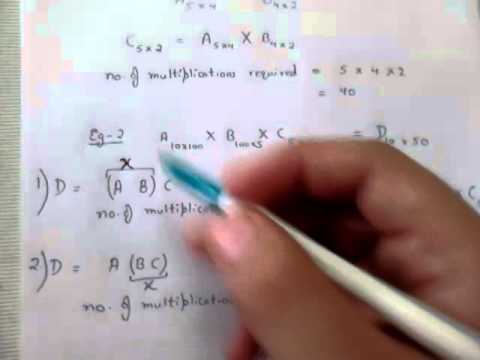Matrix chain multiplication-1