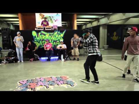 Harmônicas Batalhas 2012 - Break Crews - AllSteps God Time vs The King Crew