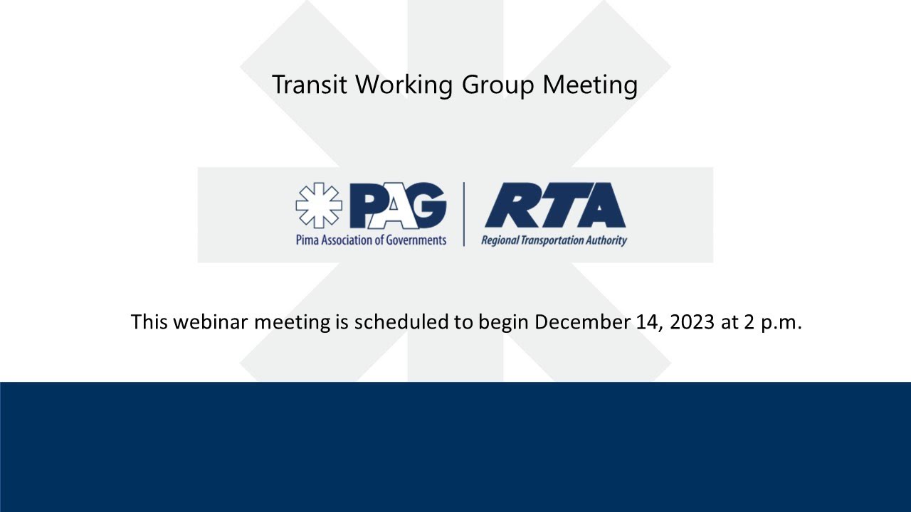 RTA Transit Working Group - Dec. 14, 2023