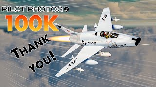 Unveiling the F-100 Super Sabre: A 100k Subscriber Special