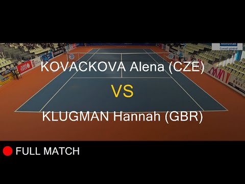 KOVACKOVA Alena (CZE) VS KLUGMAN Hannah (GBR) - Open Super 12 Auray 2020