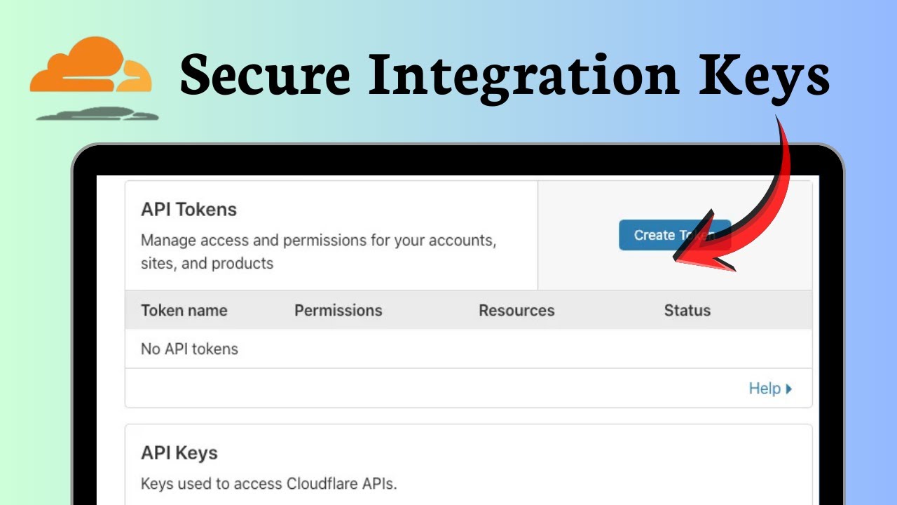 How to generate your Cloudflare API token (Data Flow)