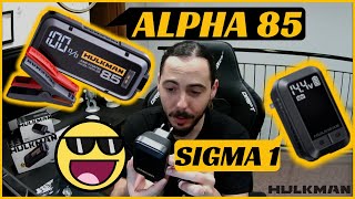 ARRANCADOR y MANTENEDOR de baterías Prueba y review | Opinión tras meses: Hulkman SIGMA 1 y ALPHA 85