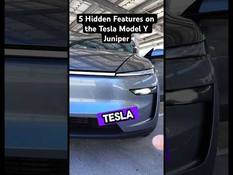 5 versteckte Funktionen im Tesla Model Y Juniper #teslamodelyjuniper #teslamodely #tesla