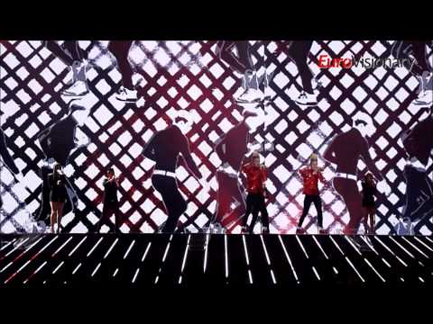 Jedward - Lipstick - Eurovision 2011 - Ireland - Final dress rehearsal