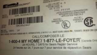 Kenmore Refrigerator Freezer Cold with Fridge Hot Temporary Fix