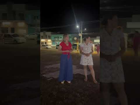 praça central Altamira do Paraná enfeitada para o Natal