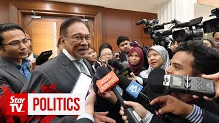 Anwar thanks Dr M for his words on PM post