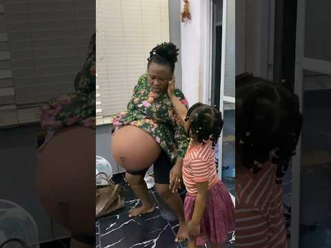 when you have a very supportive daughter #pregnant #pregnancybyfaith #weekspregnant #pregnantbaby