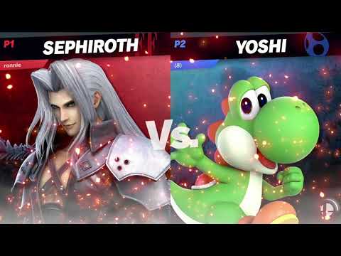 Game Nest Smash It Up: Ronnie (Sephiroth) vs Sugoi | Snoop (Donkey Kong/Yoshi) - WR3