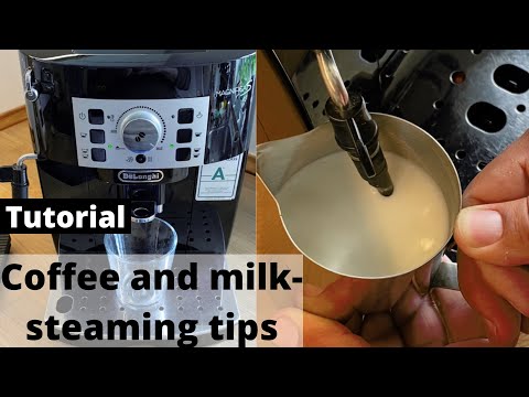 How to make coffee and steam milk like a professional on your Delonghi Magnifica