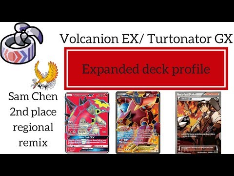 Turtonator GX Volcanion EX Expanded Pokemon Deck Profile Choice Band