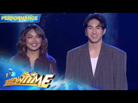 Kiligin kasama sina Carmelle at Anton sa kanilang rendition ng ‘Araw Gabi’ | It's Showtime