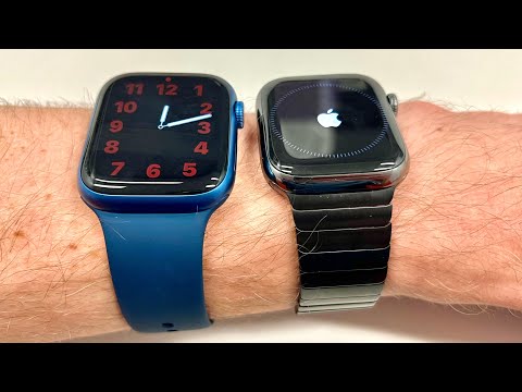 Apple Watch Series 7 Steel vs Aluminium