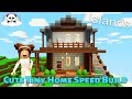Roblox Islands Building Ideas  - Cute Tiny Home Speed Build