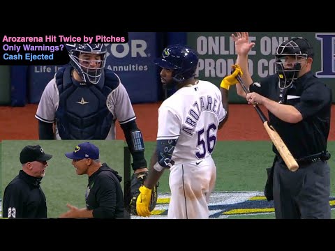 E38 - Kevin Cash Ejected After Randy Arozarena's 2nd HBP of Game Results in Warnings