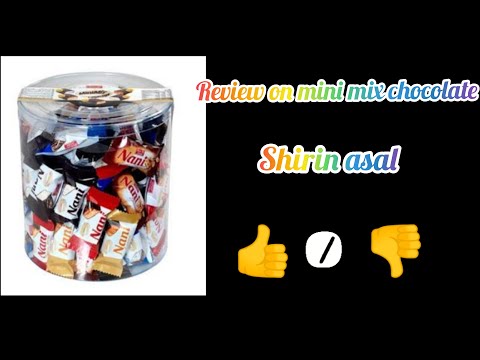 Shirin asal mini mix chocolate reviewe