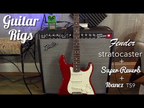 Fender Stratocaster, Super Reverb & TS9