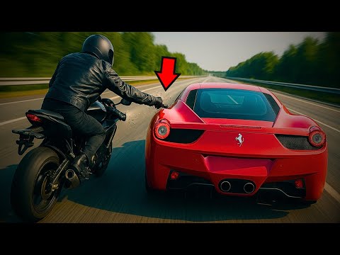 POV: Bikers Smashing Mirrors