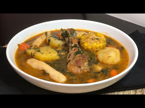 How to make a Haitian style bouillon with chicken...