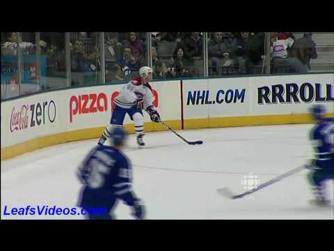 MTL 1 @ TOR 1 - Brian Gionta Scores - 100320