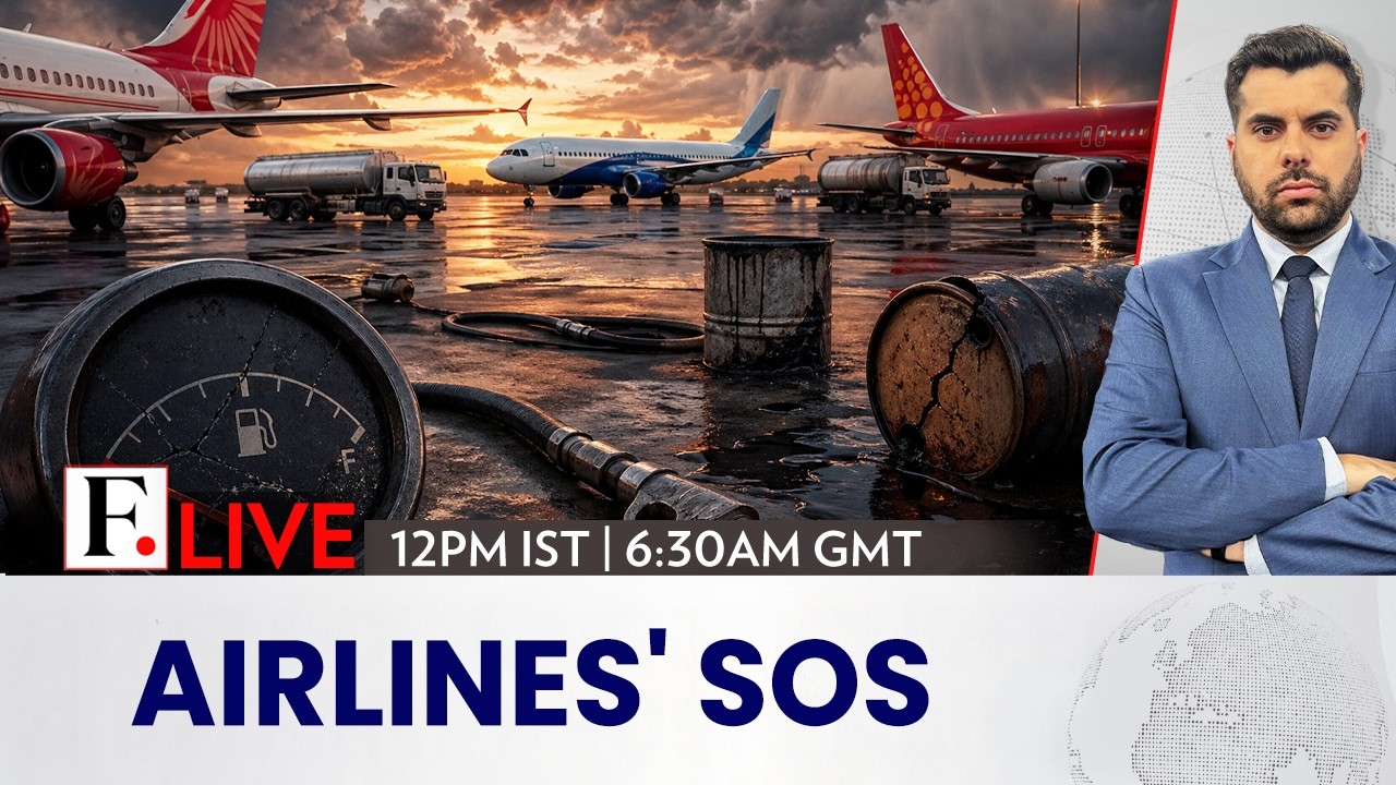 LIVE: Air India, IndiGo, SpiceJet Seek Help to Avoid Shutdown Amid Iran-US Crisis | Firstpost Live
