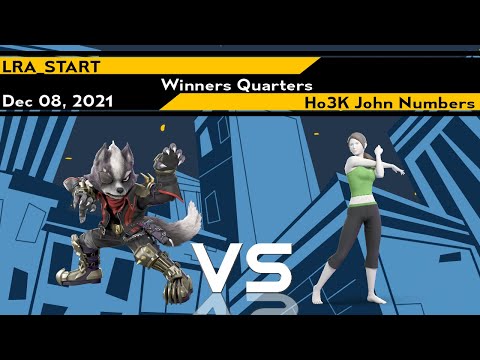 [Smash Ultimate] LRA_START vs Ho3K  John Numbers - Xeno227 (W.Quarters)