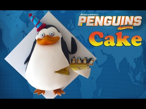 PENGUIN CAKE How To Cook That Penguins of Madagascar Private (PENGUIN CAKE How To Cook That Penguins of Madagascar Private)