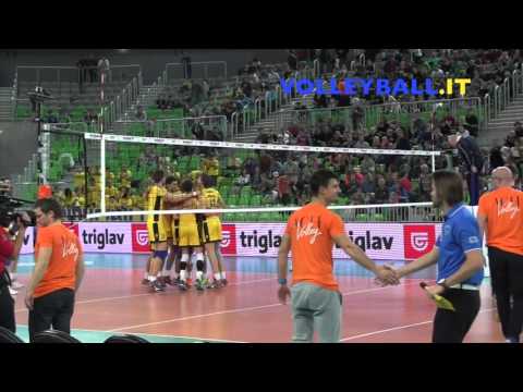 Champions League: DHL Modena Volley vince 3 0 a Lubiana.  Ultimo punto