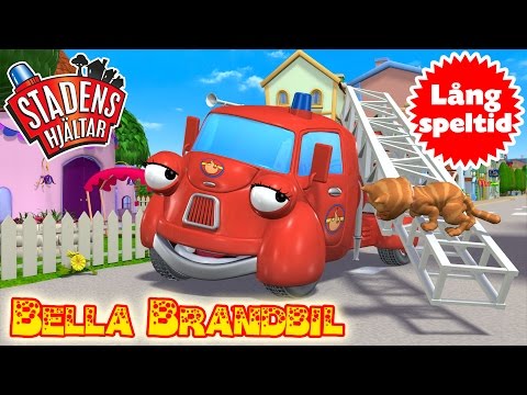 Stadens Hjältar - Samling Med Bella Brandbil - Lång speltid för små barn