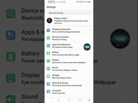 easiest way to off automatic brightness (huawei y7 pro)