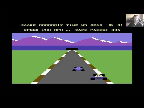 Lukozer Retro Game Review 376 - Death Race 64 - Commodore 64