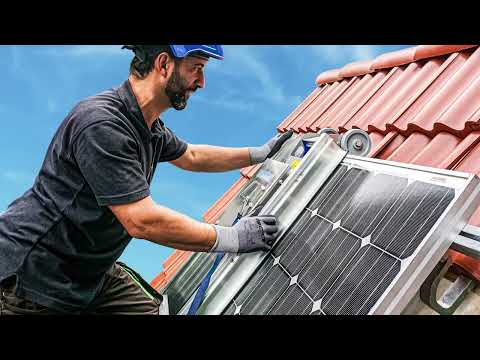 BAVARIA Wartungsleiter für Solaranlagen