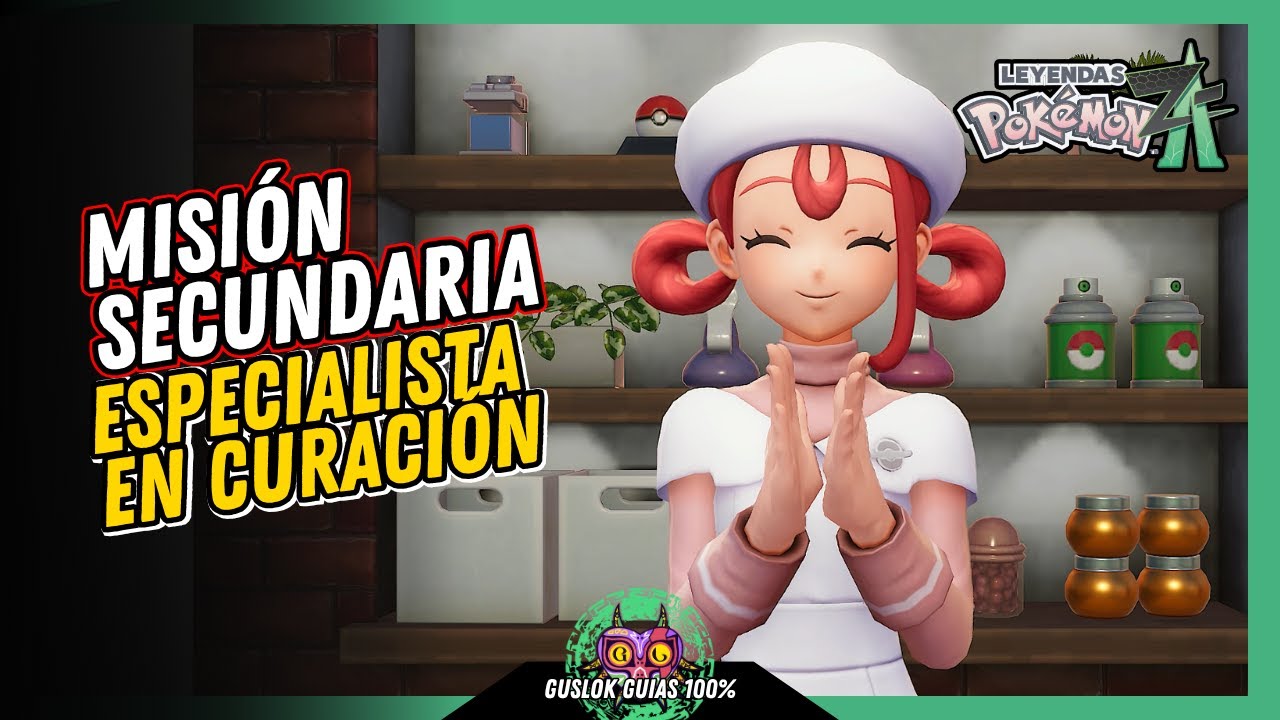 MISIÓN SECUNDARIA 109: ESPECIALISTA EN CURACIÓN | GUÍA 100% | 💯Leyendas Pokemon: Z-A🏆 MISIÓN SECUNDARIA 109: ESPECIALISTA EN CURACIÓN | GUÍA 100% | 💯Leyendas Pokemon: Z-A🏆