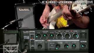 Video thumbnail for Roland CUBE-20GX Guitar Amplifier Sound Preview by RolandChannel