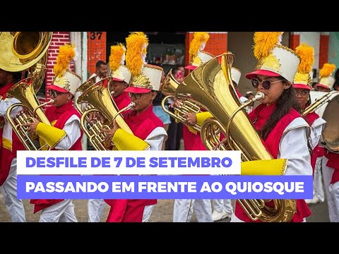 DESFILE CÍVICO DAS BANDAS MARCIAIS | 2026 | Serrolândia, Bahia - Marcos Registra