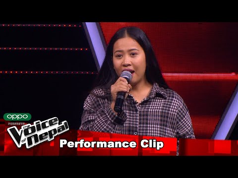 Sova Tamang "Basuri Dhuna…."| Blind Audition Performance | The Voice of Nepal S3