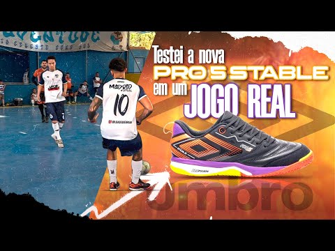 TESTANDO LANÇAMENTO DA UMBRO NUM JOGO REAL… A PRO 5 STABLE!!! ⚽️🔥