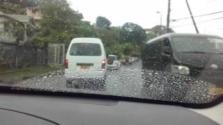 Any time it Rains, Grenadians forget how to drive
