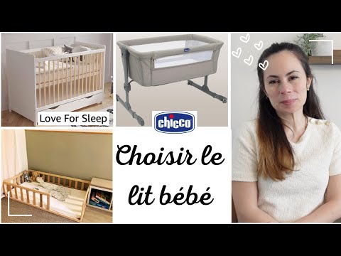 Comment choisir le lit bébé? Barreaux, cododo, lit au sol, couffin…