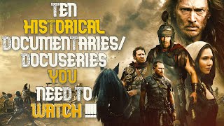 Top 10 Historical Documentaries You Need to Watch !!! video