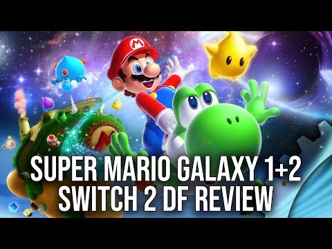 Super Mario Galaxy 1+2  - Switch 2 DF Review - Visual Upgrades Explored!