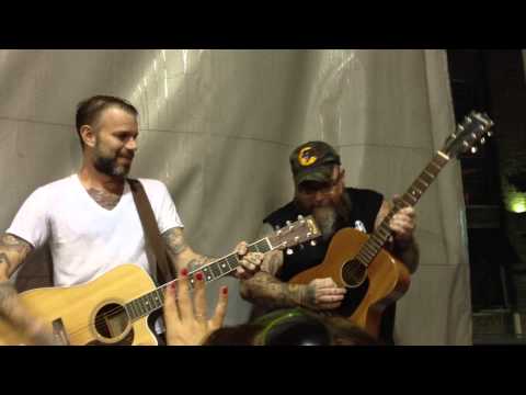Lucero Family Picnic, Little Rock 2013 - Last Night In Town Acoustic