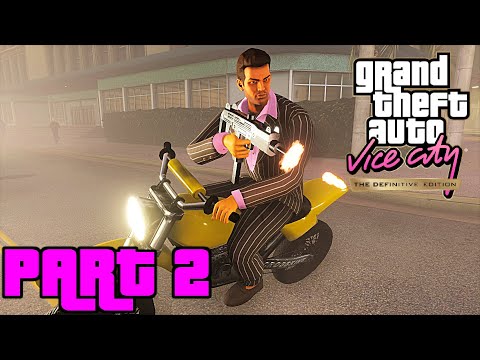 GTA: TRILOGY Definitive Edition GTA VICE CITY GAMEPLAY WALKTHROUGH PART 2 (GTA VICE CITY REMASTERED)