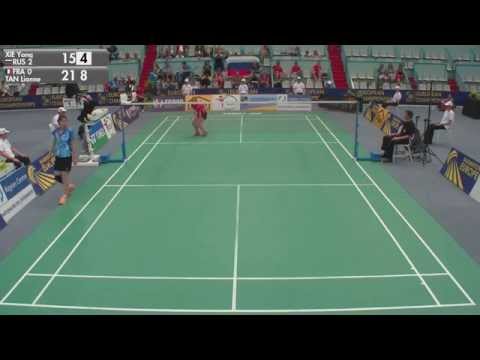 Final (WS) - Yang Xie vs Lianne Tan - ECC2015